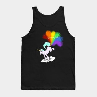 Unicorn Graceful Fart Tank Top